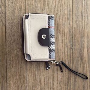 Spartina 449 Checkered Wristlet